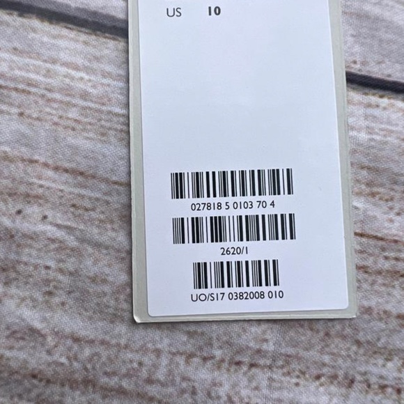 NEW COS Grid Check Scoop Neck Crossover Swimsuit One Piece 10 - Picture 4 of 5